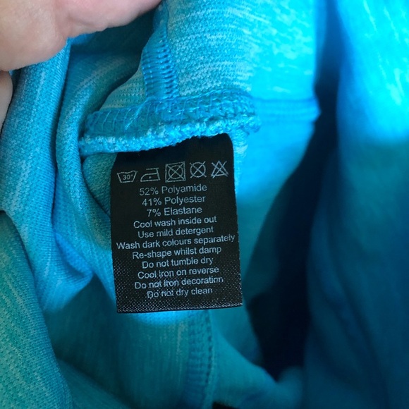 Alphalete Leggings Blue Compression XS - Picture 8 of 9